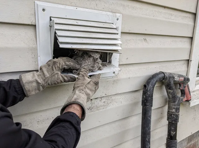 Dryer Exhaust Vent Cleaning in Duarte