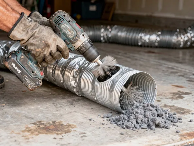Professional duct cleaning by Duarte Dryer Vent Cleaning in Duarte