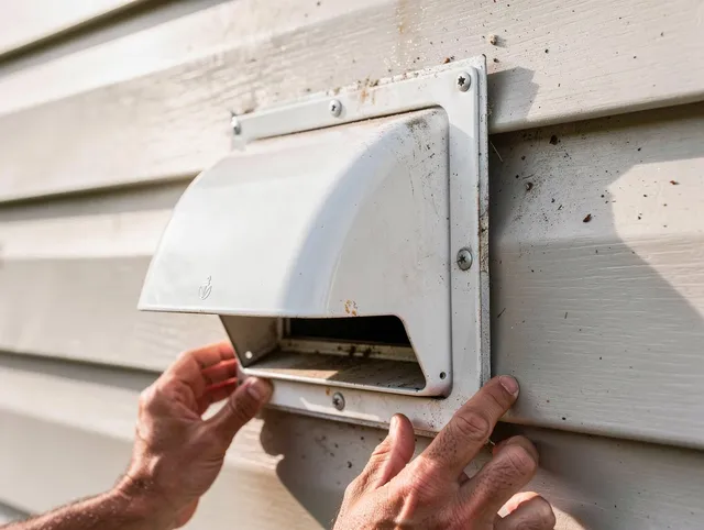 Duarte Dryer Vent Cleaning technician delivering thorough residential dryer vent cleaning service in Duarte